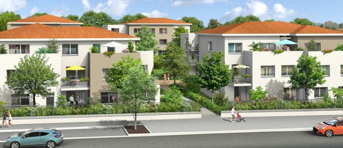 Programme immobilier neuf Sainte Foy lès Lyon coeur de Parc 69110