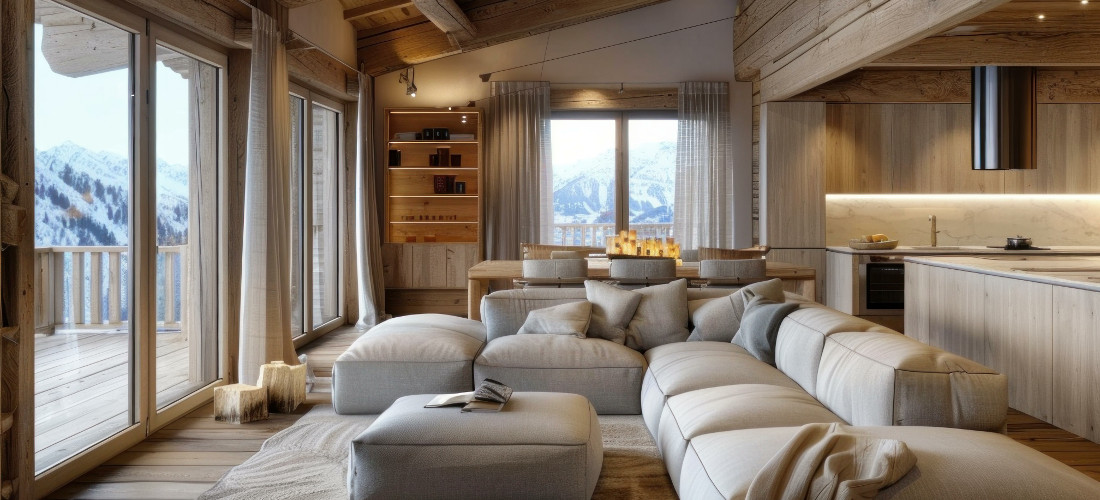 Programme immobilier neuf Briançon au pied des pistes de ski de Serre Chevalier Vallée